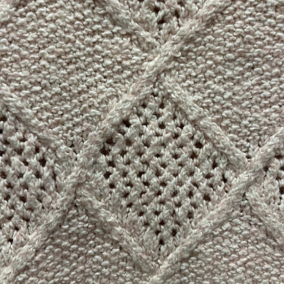 American Eagle Knit Sweater, Size S, Light Pink, EUC - Picture 4 of 4